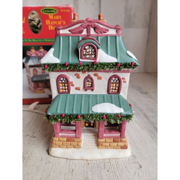 A wonderful Life Bedford falls Mary hatch's house Vintage village accessory xmas - Picture 1 of 8